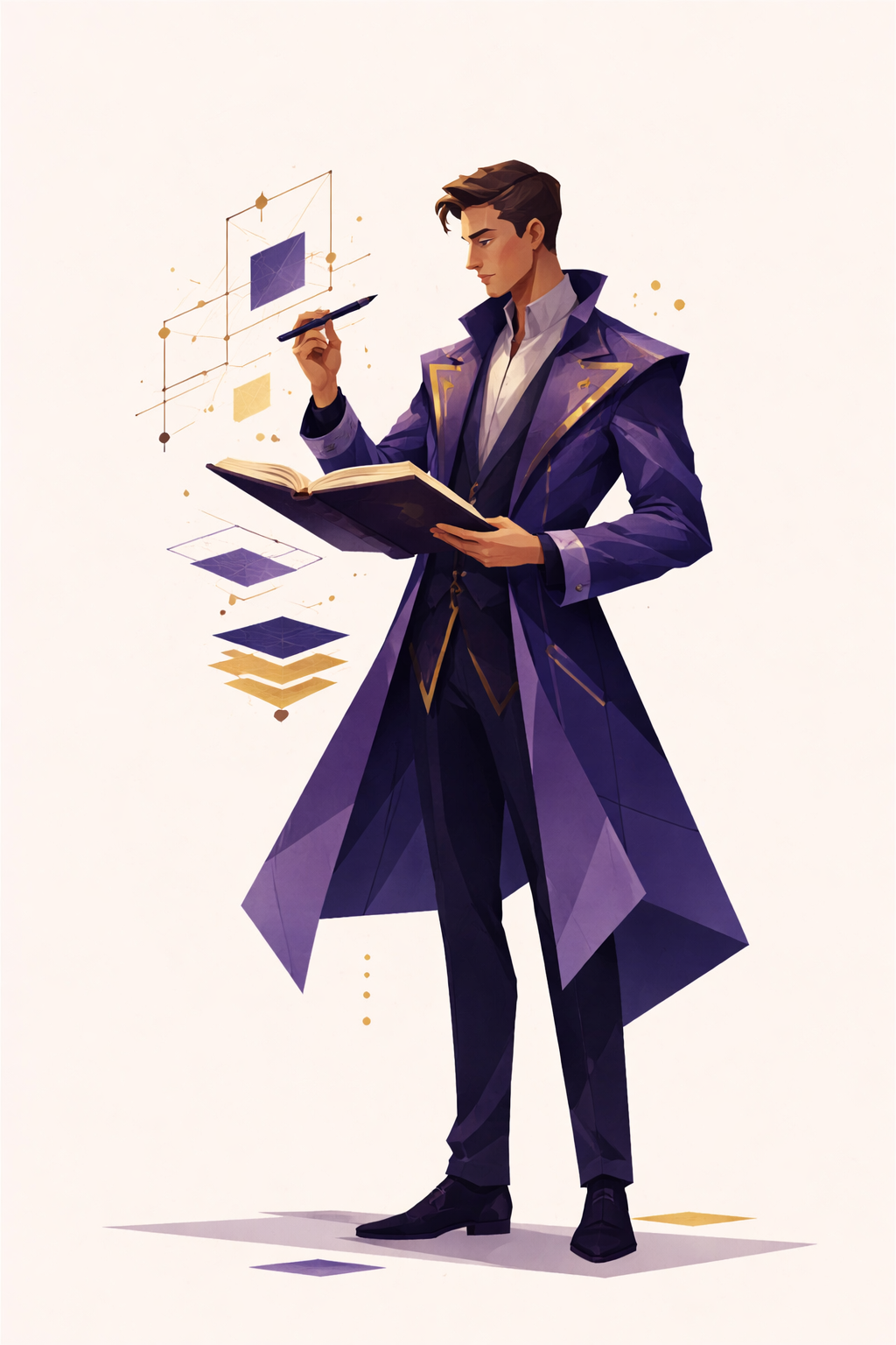 The Architect personality illustration