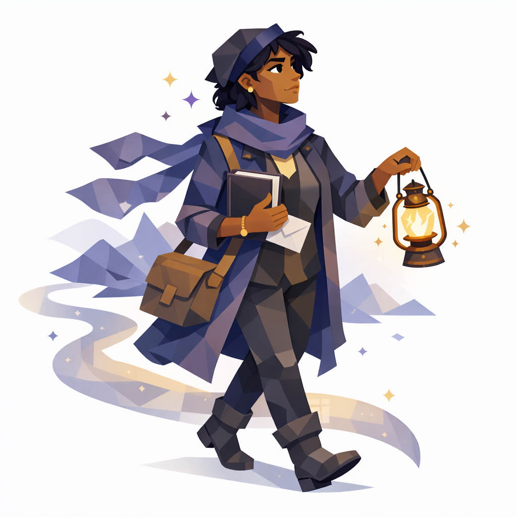 The Seeker personality illustration